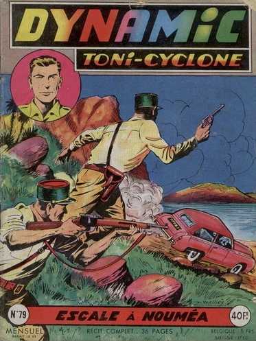 Scan de la Couverture Dynamic Toni Cyclone n 79